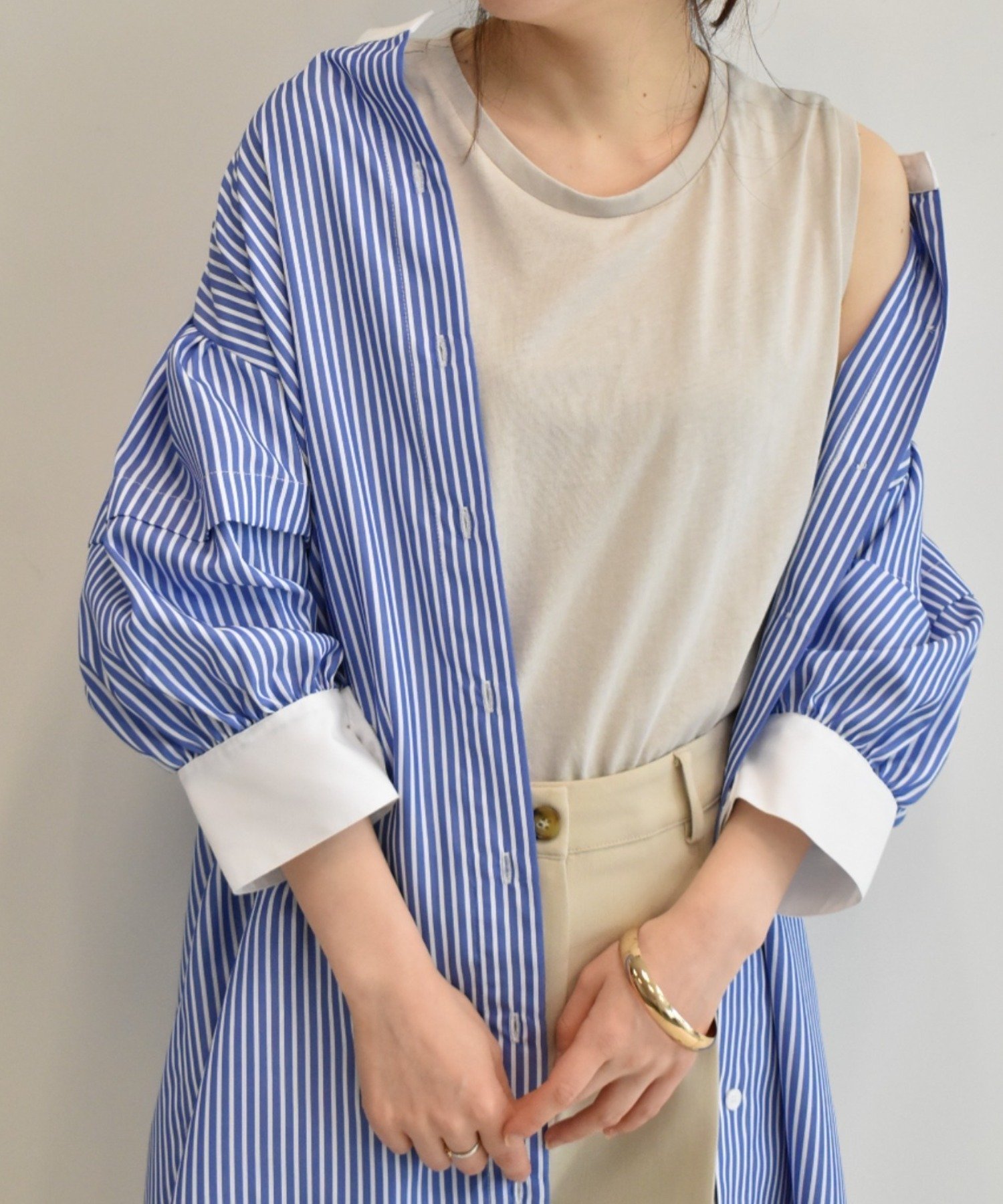 【ラナン/Ranan】の〈B.C〉ひんやりタンクトップ インテリア・キッズ・メンズ・レディースファッション・服の通販 founy(ファニー) 　ファッション　Fashion　レディースファッション　WOMEN　インナー　Inner　タンク　Tank　ラウンド　Round　ロング　Long　エレガント 上品　Elegant　夏　Summer　LGR|ID: prp329100004535527 ipo3291000000032361411