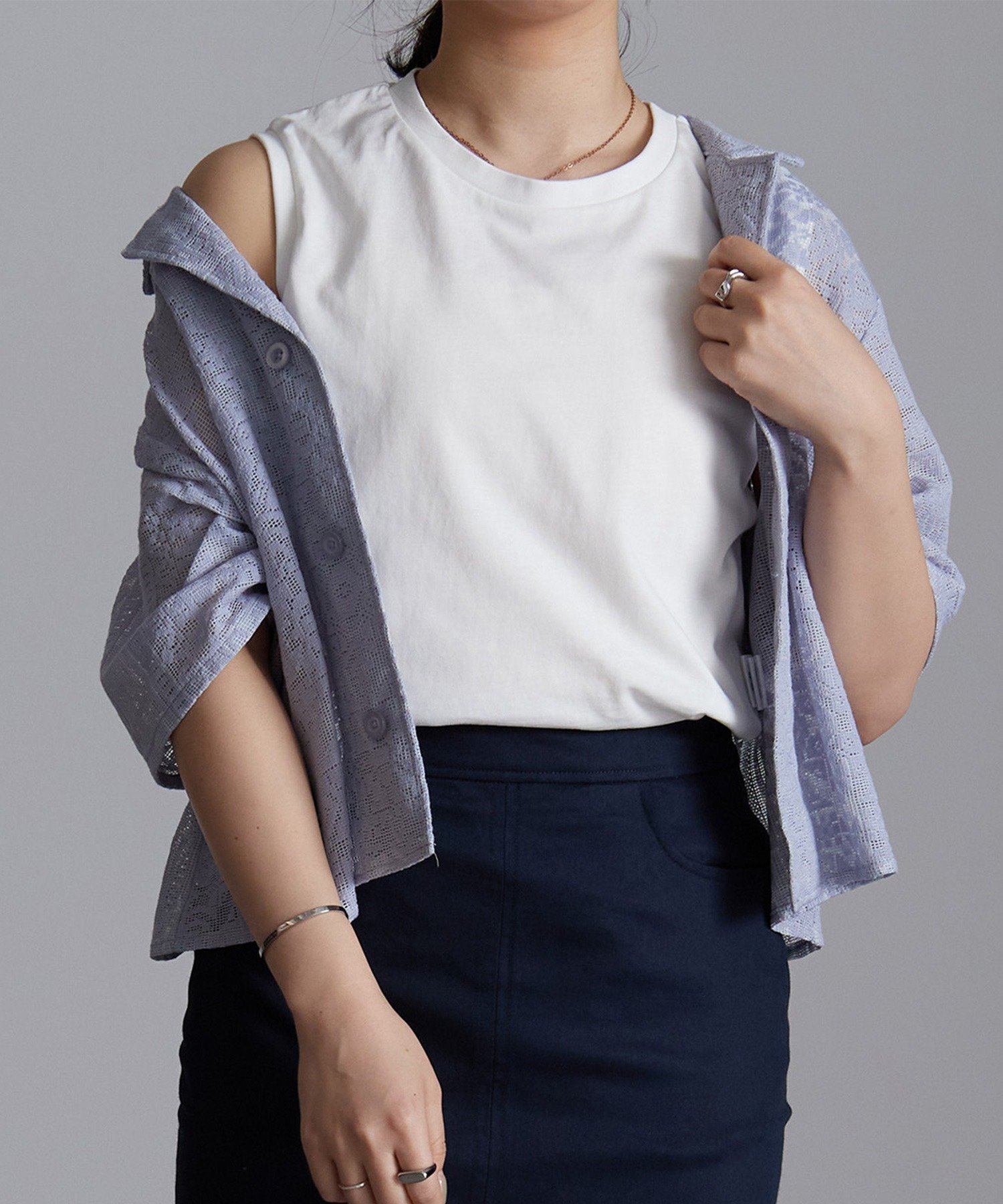 【ラナン/Ranan】の〈B.C〉ひんやりタンクトップ インテリア・キッズ・メンズ・レディースファッション・服の通販 founy(ファニー) 　ファッション　Fashion　レディースファッション　WOMEN　インナー　Inner　タンク　Tank　ラウンド　Round　ロング　Long　エレガント 上品　Elegant　夏　Summer　OW|ID: prp329100004535527 ipo3291000000032361414