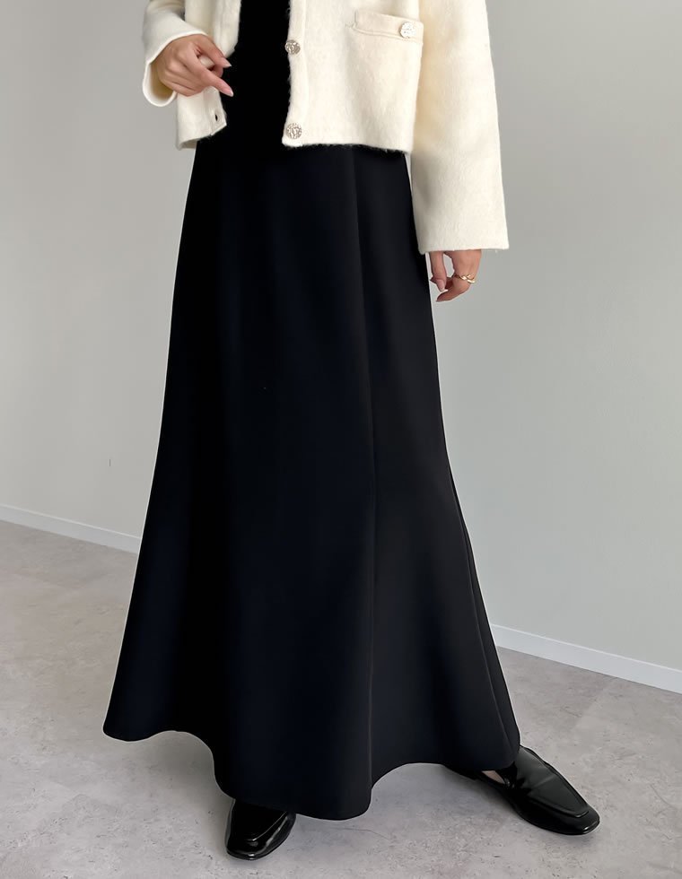 【リエディ/Re:EDIT】のカットツイルマーメイドスカート 人気、トレンドファッション・服の通販 founy(ファニー) 　ファッション　Fashion　レディースファッション　WOMEN　スカート　Skirt　オケージョン　Occasion　コンパクト　Compact　シンプル　Simple　ツイル　Twill　バランス　Balance　フェミニン　Feminine　フレア　Flare　マーメイド　Mermaid　セレモニー　Ceremony　ビジネス 仕事 通勤　Business　 other-1|ID: prp329100004535550 ipo3291000000032051953