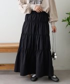 【チャオパニックティピー/CIAOPANIC TYPY】の無地花柄アソートシャーリングスカート 人気、トレンドファッション・服の通販 founy(ファニー) ファッション Fashion レディースファッション WOMEN スカート Skirt イエロー Yellow 春 Spring サテン Satin シフォン Chiffon シャーリング Shirring ジャケット Jacket デニム Denim プリント Print 無地 Plain Color ロング Long おすすめ Recommend thumbnail ブラック|ID: prp329100004535573 ipo3291000000032291826