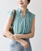 【シップス フォー ウィメン/SHIPS】のSHIPS any 洗濯機可能 ハンドスモッキング コットン フリル スタンドカラー ブラウス 人気、トレンドファッション・服の通販 founy(ファニー) ファッション Fashion レディースファッション Ladies' Fashion Online トップス・カットソー Tops/Tshirt シャツ/ブラウス Shirts/Blouses インド India インナー Inner 洗える Washable シアー Sheer スタンド Stand スモッキング Smocking デニム Denim ノースリーブ No Sleeve フェミニン Feminine フリル Frills ボトム Bottom リボン Ribbon リラックス Relax おすすめ Recommend 夏 Summer 2025年 2025 2025春夏・S/S Ss,Spring/Summer,2025 thumbnail ライトブルー|ID: prp329100004535637 ipo3291000000032621883