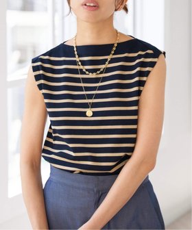 【イエナ/IENA】のSEATTLE 度詰め ボーダー ノースリーブ 人気、トレンドファッション・服の通販 founy(ファニー) ファッション Fashion レディースファッション WOMEN トップス・カットソー Tops/Tshirt キャミソール / ノースリーブ No Sleeves 2025年 2025 2025春夏・S/S Ss,Spring/Summer,2025 インナー Inner カットソー Cut And Sew ジャケット Jacket ノースリーブ No Sleeve ボーダー Border 楽ちん Easy 洗える Washable |ID:prp329100004535645