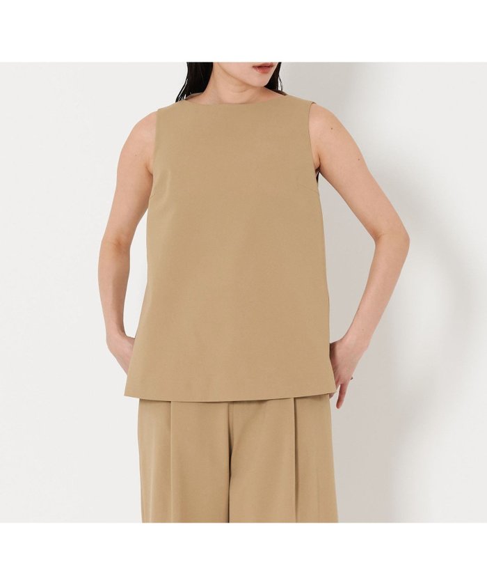 【ユナイテッドアローズ/UNITED ARROWS】のMARW UNITED ARROWS ボートネック ノースリーブ ブラウス インテリア・キッズ・メンズ・レディースファッション・服の通販 founy(ファニー) https://founy.com/ ファッション Fashion レディースファッション Fashion for Women トップス・カットソー Cut & Sew Tops キャミソール&ノースリーブ Camisoles & Sleeveless Tops シャツ・ブラウス・オフィスカジュアル Elegant Blouses & Button-Ups ショーツ Shorts, Short Pants ショート Short, Short Length シンプル Simple, Minimal スリット Slit, Slit Detail セットアップ Set-Up, Coordinated Outfit ノースリーブ Sleeveless, No-Sleeve 人気 Popular, Best Seller おすすめ Recommended / Our Picks ビジネス 仕事 通勤 Business / Work / Commuting |ID: prp329100004535653 ipo3291000000033280709