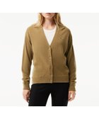【ラコステ/LACOSTE】のプレーンVネックニットカーディガン 人気、トレンドファッション・服の通販 founy(ファニー) ファッション Fashion レディースファッション WOMEN トップス・カットソー Tops/Tshirt ニット Knit Tops カーディガン Cardigans Vネック V-Neck フロント Front プレーン Plane ラバー Rubber thumbnail ブラウン|ID: prp329100004535677 ipo3291000000032052558