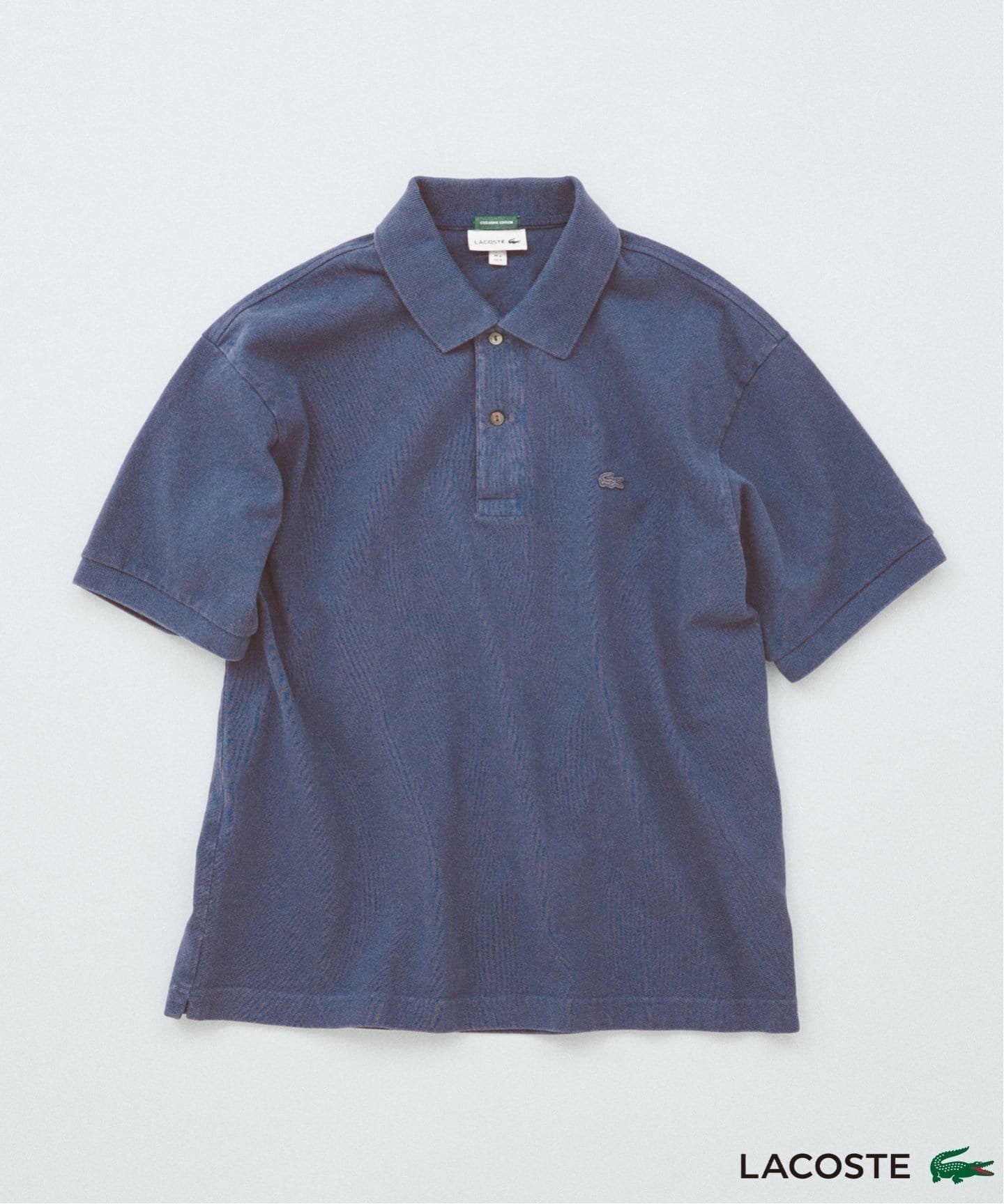 【ジャーナルスタンダード/JOURNAL STANDARD / MEN】のLACOSTE / ラコステ 別注 ピグメント ダイ ヘビー ピケ ポロシャツ インテリア・キッズ・メンズ・レディースファッション・服の通販 founy(ファニー) 　ファッション　Fashion　メンズファッション　MEN　シンプル　Simple　フランス　France　ポロシャツ　Polo Shirt　リラックス　Relax　人気　Popularity　今季　This Season　別注　Special Order　パープル|ID: prp329100004535678 ipo3291000000032134918