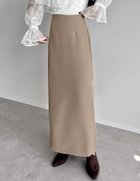 【リエディ/Re:EDIT】のカットツイル切り替えナロースカート 人気、トレンドファッション・服の通販 founy(ファニー) ファッション Fashion レディースファッション WOMEN スカート Skirt コンパクト Compact スリット Slit ツイル Twill トレンド Trend バランス Balance ロング Long エレガント 上品 Elegant thumbnail モカベージュ|ID: prp329100004535680 ipo3291000000032052563