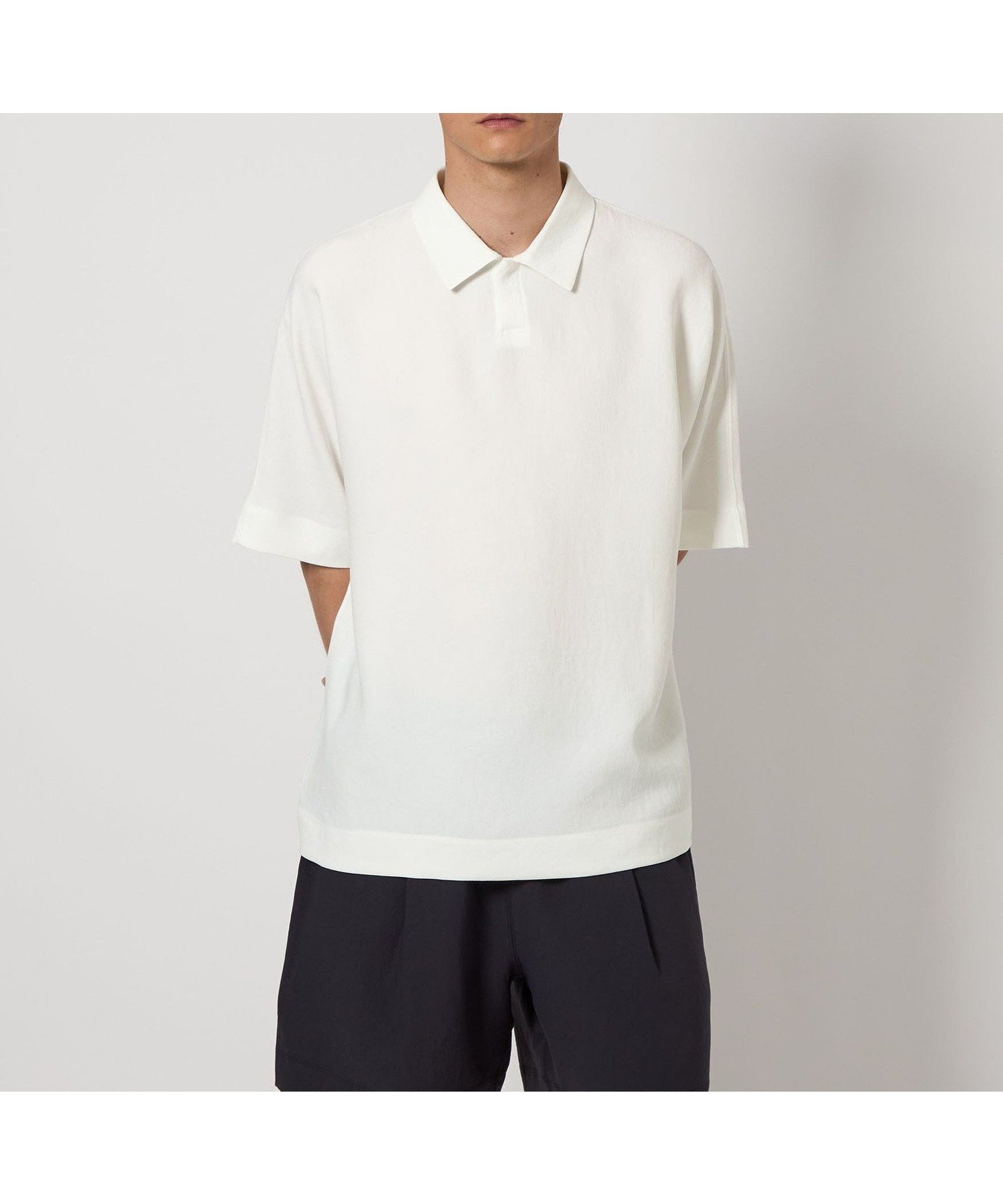 【ユナイテッドアローズ/UNITED ARROWS / MEN】のD.O UNITED ARROWS BY DAISUKE OBANA I D/SSL PL SHIRT/ポロシャツ インテリア・キッズ・メンズ・レディースファッション・服の通販 founy(ファニー) 　ファッション　Fashion　メンズファッション　Fashion for Men　エレガント 上品　Elegant　コレクション　Collection, Seasonal Line　ショーツ　Shorts, Short Pants　セットアップ　Set-Up, Coordinated Outfit　ドット　Polka Dot, Dot Pattern　定番　Standard, Basic Item　フロント　Front, Front Design　ポロシャツ　Polo Shirt, Collared Tee　ルーズ　Loose, Oversized　レギュラー　Regular, Standard Fit　おすすめ　Recommended / Our Picks　WHITE|ID: prp329100004535690 ipo3291000000032791358