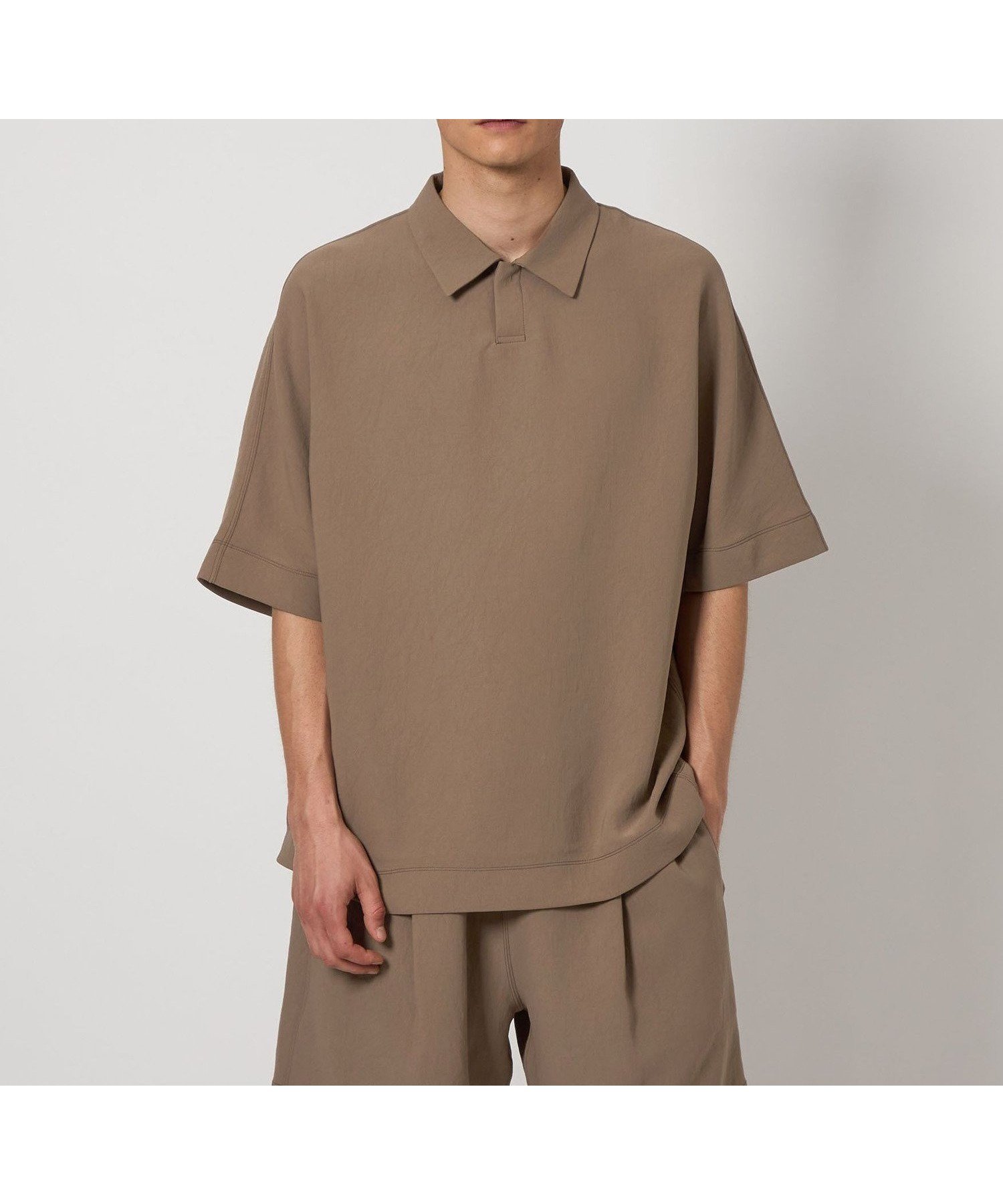 【ユナイテッドアローズ/UNITED ARROWS / MEN】のD.O UNITED ARROWS BY DAISUKE OBANA I D/SSL PL SHIRT/ポロシャツ インテリア・キッズ・メンズ・レディースファッション・服の通販 founy(ファニー) 　ファッション　Fashion　メンズファッション　Fashion for Men　エレガント 上品　Elegant　コレクション　Collection, Seasonal Line　ショーツ　Shorts, Short Pants　セットアップ　Set-Up, Coordinated Outfit　ドット　Polka Dot, Dot Pattern　定番　Standard, Basic Item　フロント　Front, Front Design　ポロシャツ　Polo Shirt, Collared Tee　ルーズ　Loose, Oversized　レギュラー　Regular, Standard Fit　おすすめ　Recommended / Our Picks　MOCA|ID: prp329100004535690 ipo3291000000032791368