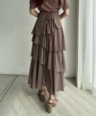 【ナイスクラップ/NICE CLAUP】のスリットティアードロングスカート 人気、トレンドファッション・服の通販 founy(ファニー) ファッション Fashion レディースファッション WOMEN スカート Skirt ロングスカート Long Skirt 2025年 2025 2025春夏・S/S Ss,Spring/Summer,2025 おすすめ Recommend シンプル Simple スウェット Sweat スリット Slit ティアード Tiered ティアードスカート Tiered Skirt フェミニン Feminine フリル Frills ペチコート Petticoat 夏 Summer thumbnail モカ|ID: prp329100004535694 ipo3291000000032302825