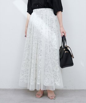 【ナチュラルクチュール/natural couture】 チュールレイヤードフレアスカート人気、トレンドファッション・服の通販 founy(ファニー) ファッション Fashion レディースファッション Ladies' Fashion Online スカート Skirt Aライン/フレアスカート Flared A-Line Skirts 2025年 2025 2025春夏・S/S Ss,Spring/Summer,2025 おすすめ Recommend カットソー Cut And Sew カーディガン Cardigan チュール Tulle フラワー Flower プリント Print プリーツ Pleats ポケット Pocket ロング Long 春 Spring |ID:prp329100004535710