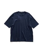 【エディフィス/EDIFICE / MEN】のアルビニスタスムース クルーネック Tシャツ 人気、トレンドファッション・服の通販 founy(ファニー) ファッション Fashion メンズファッション MEN インナー Inner カリフォルニア California ジャージ Jersey ドレープ Drape ドロップ Drop バランス Balance ファブリック Fabric エレガント 上品 Elegant thumbnail ネイビー|ID: prp329100004535720 ipo3291000000032052744