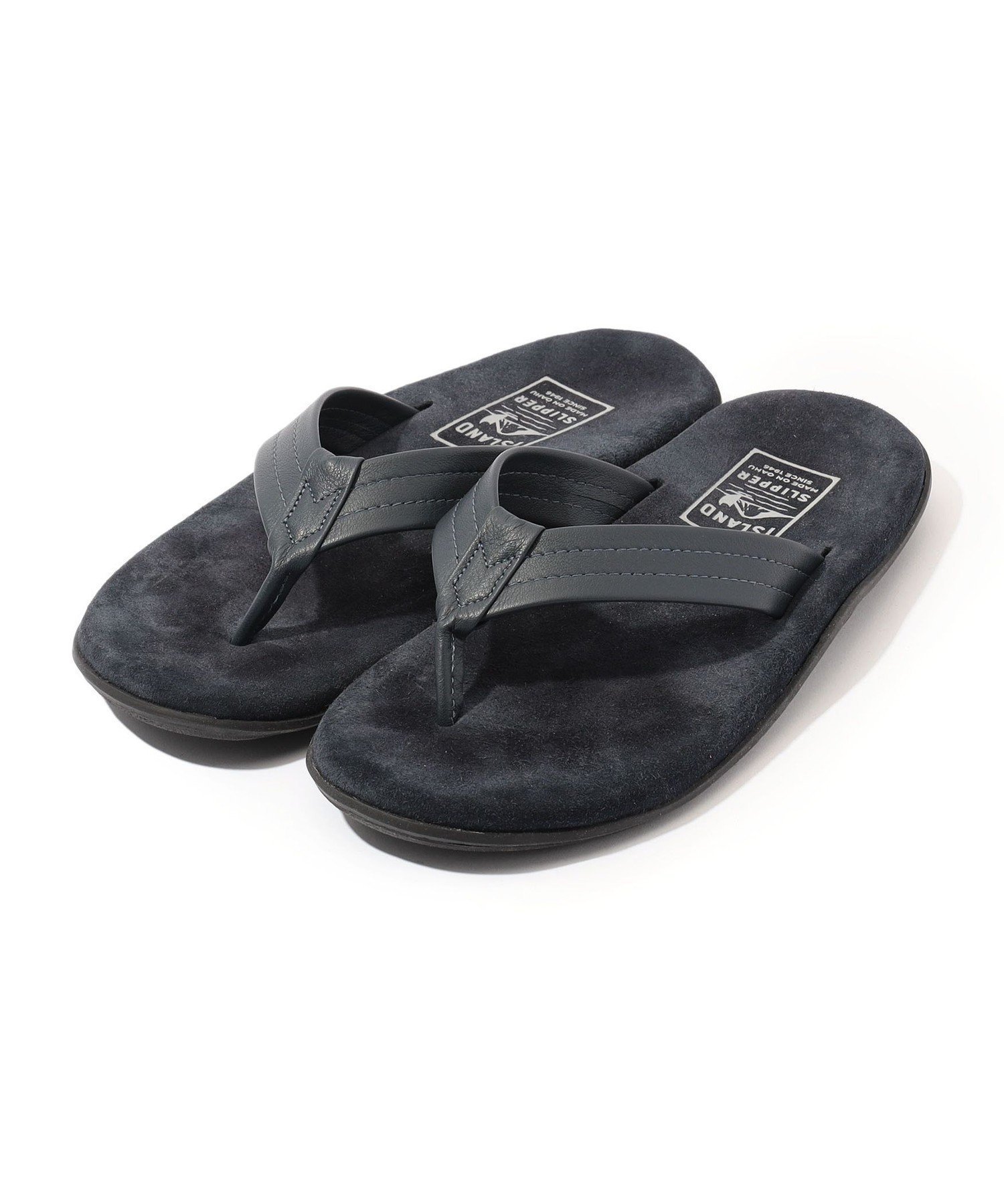 【トゥモローランド/TOMORROWLAND / MEN】の【別注】ISLAND SLIPPER PT202 レザートングサンダル 人気、トレンドファッション・服の通販 founy(ファニー) 　ファッション　Fashion　メンズファッション　Men's Style Online　インソール　Insole　クッション　Cushion　コンビ　Combination　スエード　Suede　フィット　Fit　ミックス　Mix　別注　Special Order　定番　Standard　 other-1|ID: prp329100004535760 ipo3291000000032664756