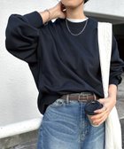 【その他のブランド/Other】の裏毛 ボリューム 長袖 スウェット トップス ネイビー|ID: prp329100004535764 ipo3291000000032711723