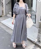 【イング/INGNI】の半袖ジップジャケット+ワンピース/セットアップ 人気、トレンドファッション・服の通販 founy(ファニー) ファッション Fashion レディースファッション WOMEN アウター Coat Outerwear ジャケット Jackets ジャケット Jacket セットアップ Set Up デニム Denim ドローコード Draw Cord ボックス Box ポケット Pocket 半袖 Short Sleeve thumbnail グレー|ID: prp329100004535779 ipo3291000000032353648