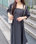 【イング/INGNI】の半袖ジップジャケット+ワンピース/セットアップ 人気、トレンドファッション・服の通販 founy(ファニー) ファッション Fashion レディースファッション WOMEN アウター Coat Outerwear ジャケット Jackets ジャケット Jacket セットアップ Set Up デニム Denim ドローコード Draw Cord ボックス Box ポケット Pocket 半袖 Short Sleeve thumbnail チャコールグレー|ID: prp329100004535779 ipo3291000000032353655