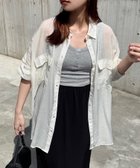 【その他のブランド/Other】のオーバーサイズ 長袖 シアーシャツ アイボリー|ID: prp329100004535807 ipo3291000000032974291