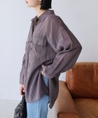 【その他のブランド/Other】のオーバーサイズ 長袖 シアーシャツ ラベンダーグレー|ID: prp329100004535807 ipo3291000000032974292
