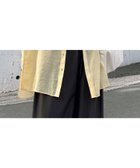 【その他のブランド/Other】のオーバーサイズ 長袖 シアーシャツ イエロー|ID: prp329100004535807 ipo3291000000032974308