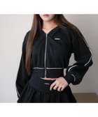 【リップサービス/LIP SERVICE】のLIP SERVICE/ラメスウェットパーカー 人気、トレンドファッション・服の通販 founy(ファニー) ファッション Fashion レディースファッション WOMEN トップス・カットソー Tops/Tshirt パーカ Sweats スウェット Sweat キャミワンピース Cami Dress コンパクト Compact スウェット Sweat スリーブ Sleeve デニム Denim フィット Fit プレート Plate ベーシック Basic メタル Metal おすすめ Recommend thumbnail ブラック|ID: prp329100004535826 ipo3291000000032053323