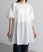 【ラナン/Ranan】のひんやり!ななめティアードチュニック WH|ID: prp329100004535836 ipo3291000000032636825