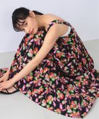 【デミルクス ビームス/Demi-Luxe BEAMS】のMARIHA / シンデレラのワンピース 25SS 旅行 お呼ばれ ドレス CLIMBING_ROSES_BLACK|ID: prp329100004535847 ipo3291000000032728483