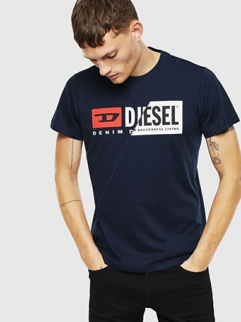 【ディーゼル/DIESEL / MEN】のT-DIEGO-CUTY インテリア・キッズ・メンズ・レディースファッション・服の通販 founy(ファニー) 　ファッション　Fashion　メンズファッション　MEN　カッティング　Cutting　クール　Cool　シンプル　Simple　スマート　Smart　スラックス　Slacks　デニム　Denim　ネイビー|ID: prp329100004535931 ipo3291000000032241441