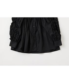 【パルグループ/PAL GROUP】の【mystic】袖フリルシャツワンピース 人気、トレンドファッション・服の通販 founy(ファニー) ファッション Fashion レディースファッション WOMEN ワンピース Dress シャツワンピース Shirt Dresses アクセサリー Accessories シャツワンピ Shirt Dress シャーリング Shirring ジャケット Jacket スニーカー Sneakers デニム Denim フリル Frills リボン Ribbon |ID:prp329100004535944