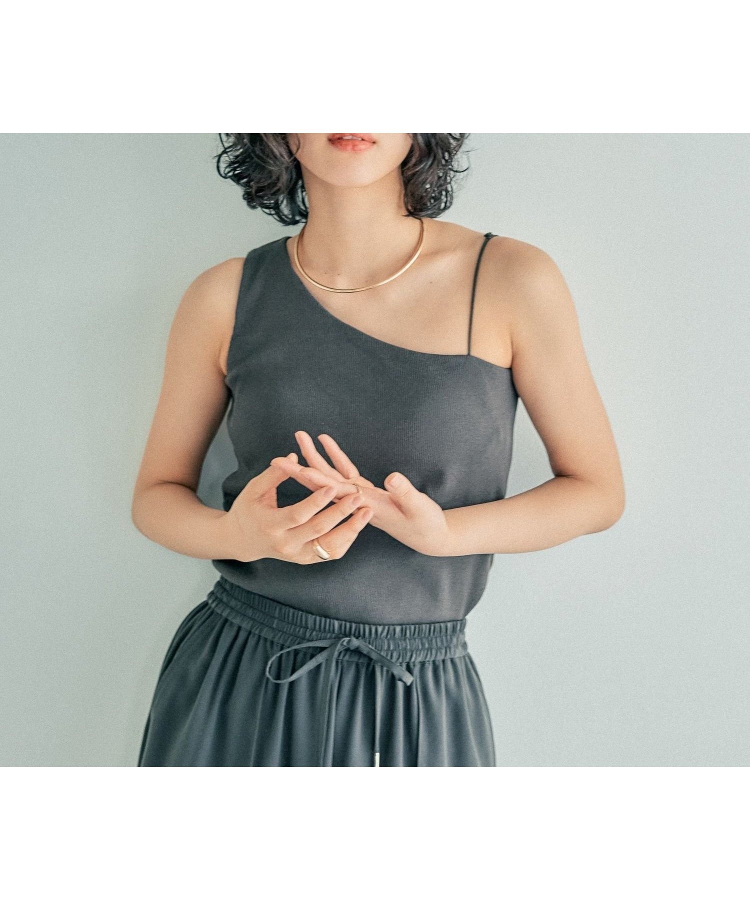 【レプシィム ローリーズファーム/LEPSIM LOWRYS FARM】のカップ付きワンショルダー 人気、トレンドファッション・服の通販 founy(ファニー) 　ファッション　Fashion　レディースファッション　WOMEN　おすすめ　Recommend　インナー　Inner　ショルダー　Shoulder　ストライプ　Stripe　 other-1|ID: prp329100004535961 ipo3291000000032054018
