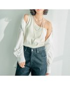 【レプシィム ローリーズファーム/LEPSIM LOWRYS FARM】のカップ付きワンショルダー オフホワイト08|ID: prp329100004535961 ipo3291000000032054020