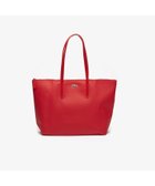 【ラコステ/LACOSTE】のL.12.12 プチピケ ラージ トートバッグ 人気、トレンドファッション・服の通販 founy(ファニー) ファッション Fashion レディースファッション Fashion for Women バッグ Bags thumbnail レッド|ID: prp329100004535968 ipo3291000000033708986