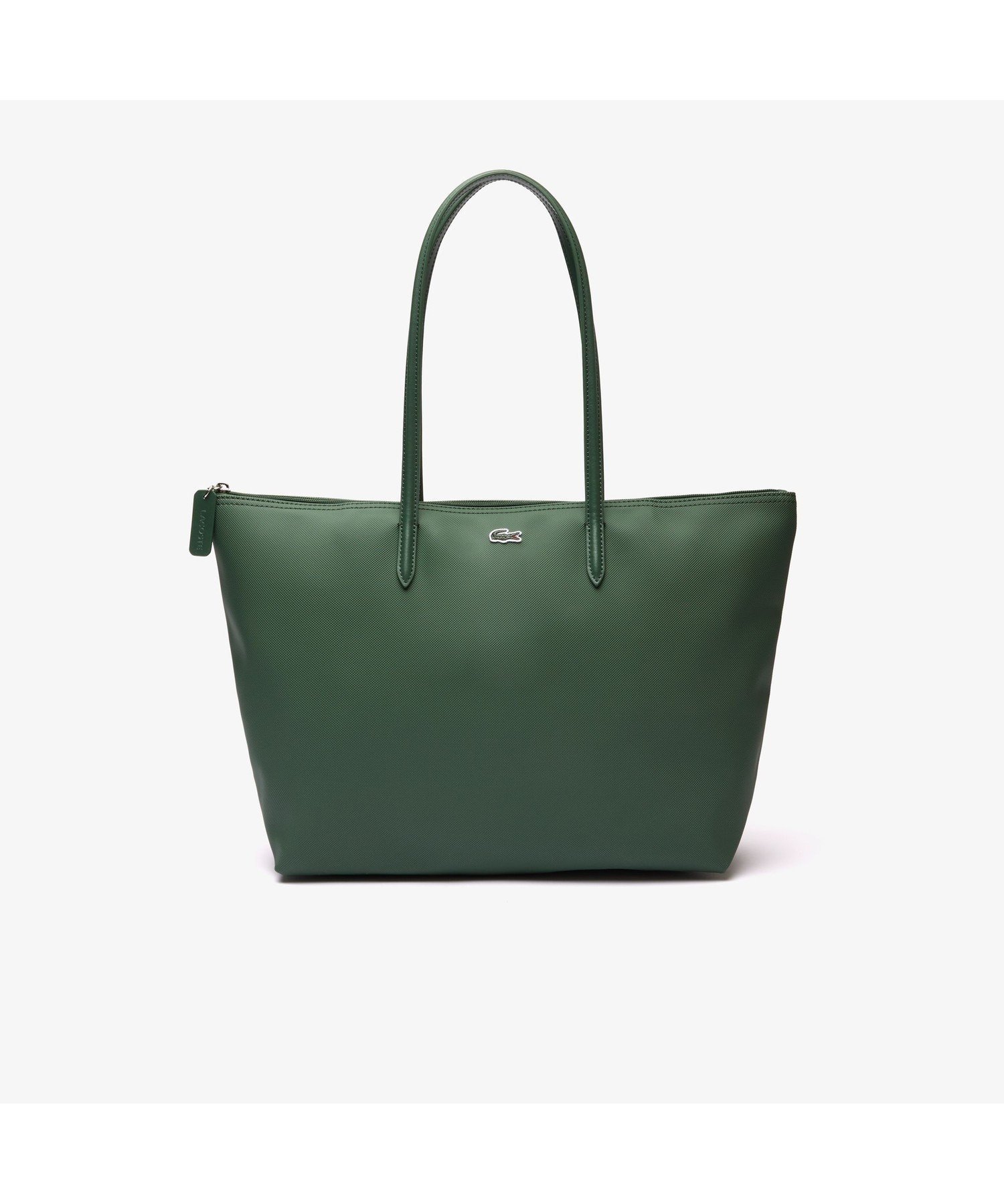 【ラコステ/LACOSTE】のL.12.12 プチピケ ラージ トートバッグ インテリア・キッズ・メンズ・レディースファッション・服の通販 founy(ファニー) 　ファッション　Fashion　レディースファッション　Fashion for Women　バッグ　Bags　グリーン|ID: prp329100004535968 ipo3291000000033708994