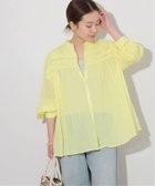 【ジャーナルスタンダード レリューム/JOURNAL STANDARD relume】の《追加》コットンボイルクリンクルピンタックブラウス 人気、トレンドファッション・服の通販 founy(ファニー) ファッション Fashion レディースファッション WOMEN トップス・カットソー Tops/Tshirt シャツ/ブラウス Shirts/Blouses 2025年 2025 2025春夏・S/S Ss,Spring/Summer,2025 thumbnail イエロー|ID: prp329100004535969 ipo3291000000032054097