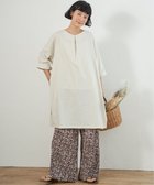 【エルビーシー/LBC】のリネン混サックワンピース 人気、トレンドファッション・服の通販 founy(ファニー) ファッション Fashion レディースファッション WOMEN ワンピース Dress おすすめ Recommend アクセサリー Accessories シンプル Simple スキニー Skinny デニム Denim プリント Print ボタニカル Botanical リネン Linen 夏 Summer 定番 Standard thumbnail ベージュ|ID: prp329100004535981 ipo3291000000032054193