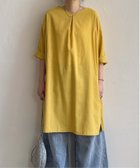 【エルビーシー/LBC】のリネン混サックワンピース 人気、トレンドファッション・服の通販 founy(ファニー) ファッション Fashion レディースファッション WOMEN ワンピース Dress おすすめ Recommend アクセサリー Accessories シンプル Simple スキニー Skinny デニム Denim プリント Print ボタニカル Botanical リネン Linen 夏 Summer 定番 Standard thumbnail マスタード|ID: prp329100004535981 ipo3291000000032054195
