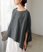 【ジャーナルスタンダード レリューム/JOURNAL STANDARD relume】の《WEB限定追加》手洗い可 / No.14フレンチリネンポンチョプルオーバー 人気、トレンドファッション・服の通販 founy(ファニー) ファッション Fashion レディースファッション WOMEN トップス・カットソー Tops/Tshirt プルオーバー Pullover 2025年 2025 2025春夏・S/S Ss,Spring/Summer,2025 thumbnail グレー|ID: prp329100004535992 ipo3291000000032195409