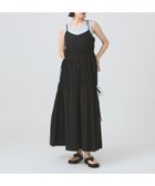 【ビームス ウイメン/BEAMS】のシャーリング キャミ ワンピース 人気、トレンドファッション・服の通販 founy(ファニー) ファッション Fashion レディースファッション WOMEN ワンピース Dress キャミワンピース No Sleeve Dresses アシンメトリー Asymmetry インナー Inner キャミ Cami シャーリング Shirring タンク Tank トレンド Trend プリント Print リボン Ribbon thumbnail BLACK|ID: prp329100004536004 ipo3291000000032054306