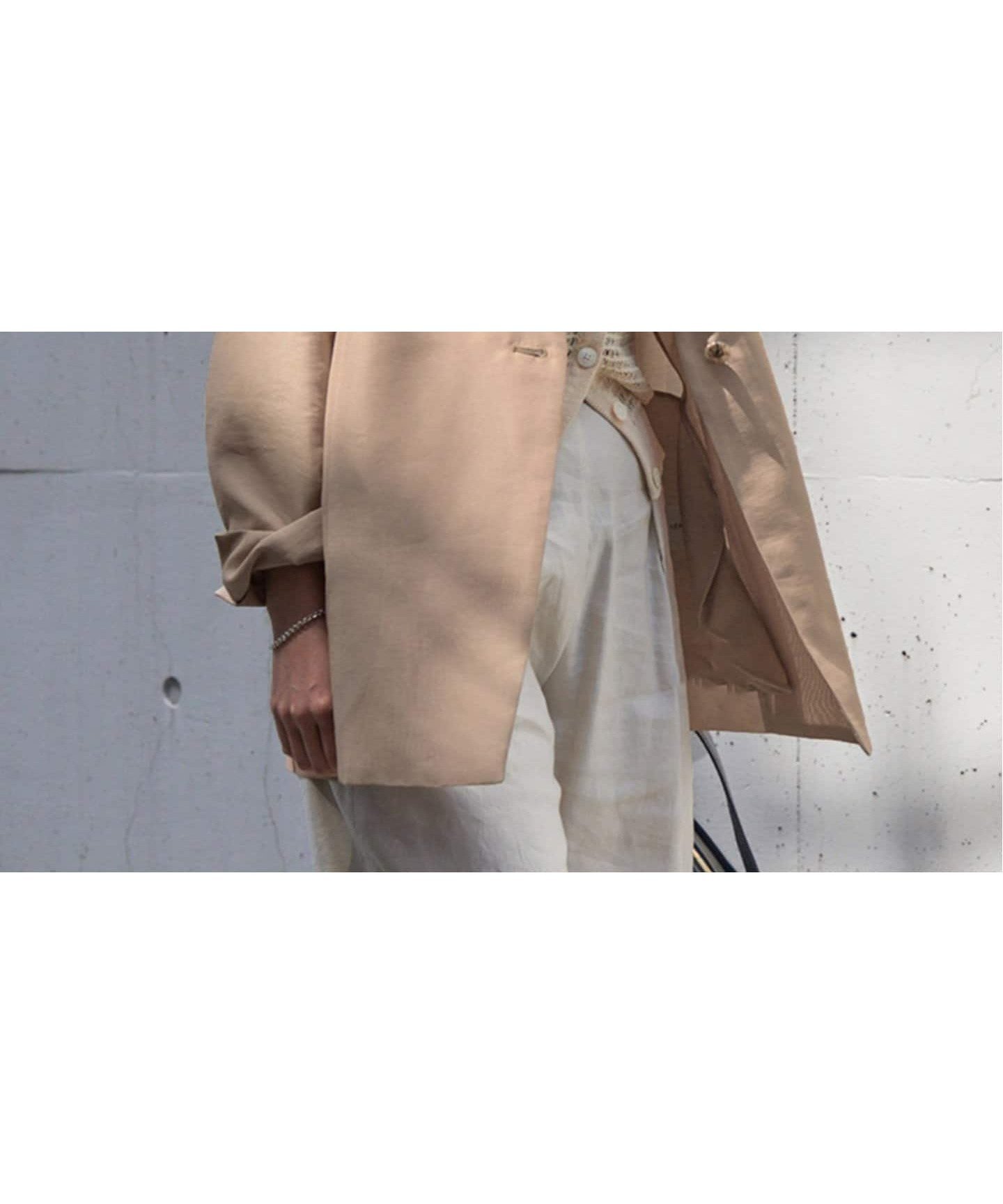 【イエナ/IENA】のシアージャケット インテリア・キッズ・メンズ・レディースファッション・服の通販 founy(ファニー) 　ファッション　Fashion　レディースファッション　WOMEN　アウター　Coat Outerwear　ジャケット　Jackets　2025年　2025　2025春夏・S/S　Ss,Spring/Summer,2025　オーガンジー　Organdy　カーディガン　Cardigan　ダブル　Double　バランス　Balance　パターン　Pattern　キャメル|ID: prp329100004536006 ipo3291000000032054318