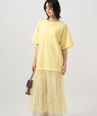 【ベイフロー/BAYFLOW】の一枚でサマになる レースドッキングワンピース 人気、トレンドファッション・服の通販 founy(ファニー) ファッション Fashion レディースファッション WOMEN ワンピース Dress おすすめ Recommend カットソー Cut And Sew デニム Denim トレンド Trend ドッキング Docking レース Race 洗える Washable thumbnail イエロー60|ID: prp329100004536017 ipo3291000000032054374