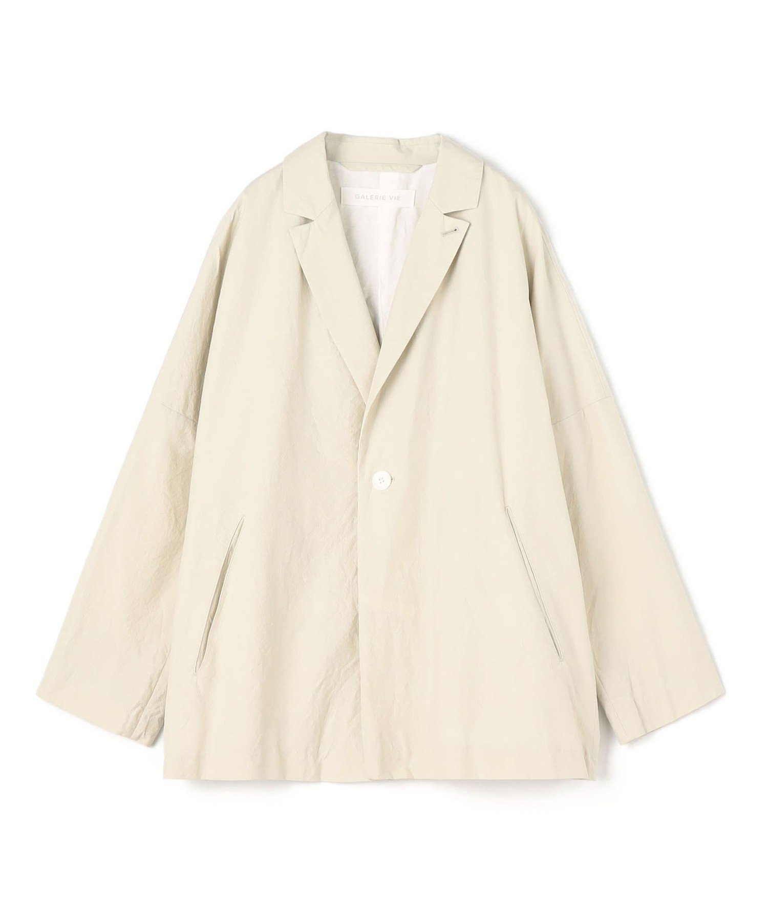 【トゥモローランド/TOMORROWLAND】のパラシュートクロス ワイドチェスタージャケットコート 人気、トレンドファッション・服の通販 founy(ファニー) 　ファッション　Fashion　レディースファッション　WOMEN　アウター　Coat Outerwear　コート　Coats　ジャケット　Jackets　シルク　Silk　ジャケット　Jacket　リラックス　Relax　春　Spring　 other-1|ID: prp329100004536079 ipo3291000000032054666