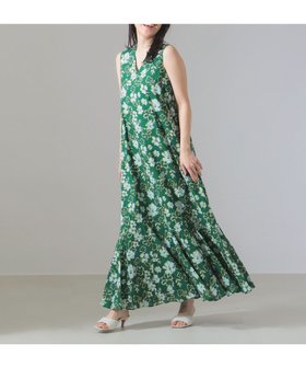 【デミルクス ビームス/Demi-Luxe BEAMS】のMARIHA / 夏の月影 プリント ワンピース 人気、トレンドファッション・服の通販 founy(ファニー) ファッション Fashion レディースファッション WOMEN ワンピース Dress インド India カーディガン Cardigan ジャケット Jacket ドレス Dress ネップ Nep Yarn バランス Balance プリント Print リゾート Resort おすすめ Recommend 夏 Summer エレガント 上品 Elegant |ID:prp329100004536088