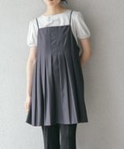 【ケービーエフ/KBF / URBAN RESEARCH】のタックプリーツミニワンピース 人気、トレンドファッション・服の通販 founy(ファニー) ファッション Fashion レディースファッション Fashion for Women ワンピース Dresses 2025年 2025 2025春夏・S/S Spring/Summer 2025 SS25 おすすめ Recommended / Our Picks インナー Innerwear コンパクト Compact, Small Size ショート Short, Short Length スラックス Slacks, Dress Pants デニム Denim, Jeans Material ベスト Vest, Waistcoat 夏 Summer S/S・春夏 SS, Spring/Summer, Warm Season thumbnail CHARCOAL|ID: prp329100004536103 ipo3291000000033103785