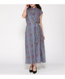 【ナラ カミーチェ/NARACAMICIE】のNALACARA カラフルチェーンワンピース 人気、トレンドファッション・服の通販 founy(ファニー) ファッション Fashion レディースファッション WOMEN ワンピース Dress カラフル Colorful コンパクト Compact スリーブ Sleeve チェーン Chain プリント Print メタル Metal レギュラー Regular エレガント 上品 Elegant |ID:prp329100004536130
