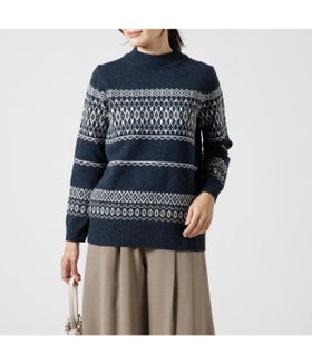 【ニューヨーカー/NEWYORKER】のウールフェアアイル柄 ハイネックニットプルオーバー 人気、トレンドファッション・服の通販 founy(ファニー) ファッション Fashion レディースファッション WOMEN トップス・カットソー Tops/Tshirt ニット Knit Tops プルオーバー Pullover クラシカル Classical ハイネック High Neck バランス Balance フレア Flare マニッシュ Mannish 無地 Plain Color 冬 Winter A/W・秋冬 Aw・Autumn/Winter・Fw・Fall-Winter |ID:prp329100004536134