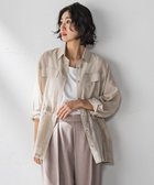 【ラ エフ/Laf…】のポケット付きシアーシャツジャケット≪洗濯機で洗える≫ 人気、トレンドファッション・服の通販 founy(ファニー) ファッション Fashion レディースファッション WOMEN アウター Coat Outerwear ジャケット Jackets シアー Sheer ジャケット Jacket タンブラー Tumbler ドローストリング Drawstring ポケット Pocket 夏 Summer 洗える Washable 軽量 Lightweight thumbnail ベージュ|ID: prp329100004536172 ipo3291000000032055107