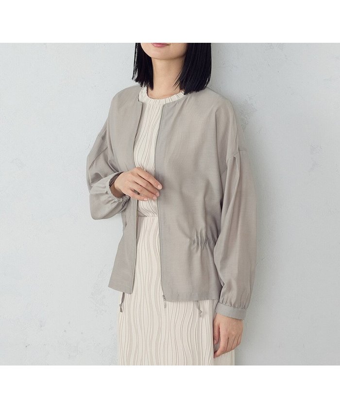 【コムサイズム/COMME CA ISM】のシアーブルゾン インテリア・キッズ・メンズ・レディースファッション・服の通販 founy(ファニー) https://founy.com/ ファッション Fashion レディースファッション WOMEN アウター Coat Outerwear ブルゾン Blouson/Jackets ギャザー Gather シアー Sheer シルク Silk バランス Balance ブルゾン Blouson リラックス Relax |ID: prp329100004536186 ipo3291000000032055181