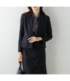 【ニューヨーカー/NEWYORKER】のミストブッチャー ノーカラーパイピングジャケット 人気、トレンドファッション・服の通販 founy(ファニー) ファッション Fashion レディースファッション WOMEN アウター Coat Outerwear ジャケット Jackets 切替 Switching シンプル Simple ジャケット Jacket スカーフ Scarf ストレッチ Stretch セットアップ Set Up チェーン Chain プリント Print プレート Plate ポケット Pocket 無地 Plain Color A/W・秋冬 Aw・Autumn/Winter・Fw・Fall-Winter おすすめ Recommend エレガント 上品 Elegant ビジネス 仕事 通勤 Business thumbnail ネイビー|ID: prp329100004536206 ipo3291000000032055273