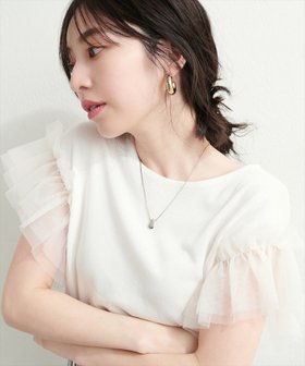 【ナチュラルクチュール/natural couture】の【WEB限定】チュールフリルドッキングニット 人気、トレンドファッション・服の通販 founy(ファニー) ファッション Fashion レディースファッション WOMEN トップス・カットソー Tops/Tshirt ニット Knit Tops 2025年 2025 2025春夏・S/S Ss,Spring/Summer,2025 おすすめ Recommend インナー Inner キャミワンピース Cami Dress シンプル Simple ダウン Down チュール Tulle デニム Denim ボトム Bottom ポケット Pocket マーメイド Mermaid |ID:prp329100004536257