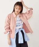 【シップス フォー ウィメン/SHIPS】のSHIPS Colors 洗濯機可能 カラーデニム ジップアップ ブルゾン ピンク|ID: prp329100004536263 ipo3291000000032055604