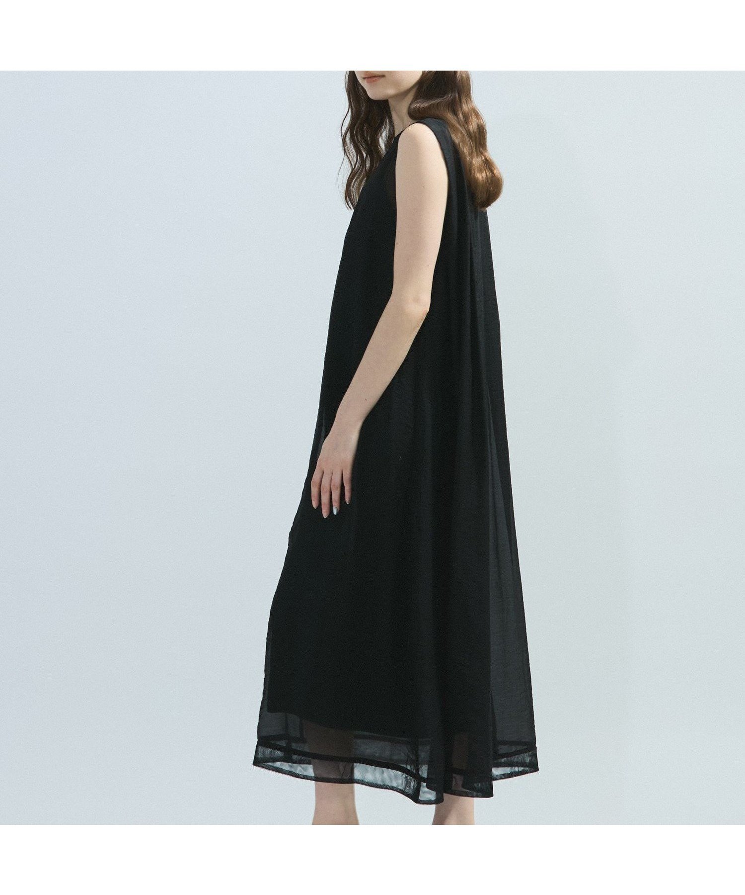 【ケティ/Ketty】のしぼシアーワンピースアンサンブル≪手洗い可能≫ インテリア・キッズ・メンズ・レディースファッション・服の通販 founy(ファニー) 　ファッション　Fashion　レディースファッション　Ladies' Fashion Online　ワンピース　Dress　ジャケット　Jacket　ドレープ　Drape　バランス　Balance　フロント　Front　ベスト　Vest　ペチコート　Petticoat　ポケット　Pocket　ブラック|ID: prp329100004536264 ipo3291000000032625695