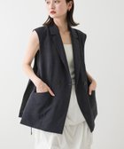 【センスオブプレイス/SENSE OF PLACE by URBAN RESEARCH】の『UR TECH DRYLUXE』リネンライクサイドベルトジレ 人気、トレンドファッション・服の通販 founy(ファニー) ファッション Fashion レディースファッション Fashion for Women アウター Coat / Outerwear Collection トップス・カットソー Cut & Sew Tops ベスト&ジレ / 重ね着スタイル Vests & Gilets ベルト&ウエストマーク Belts & Waist Accessories 2025年 2025 2025春夏・S/S Spring/Summer 2025 SS25 おすすめ Recommended / Our Picks サテン Satin, Glossy Fabric スタイリッシュ Stylish, Fashionable セットアップ Set-Up, Coordinated Outfit エレガント 上品 Elegant 吸水 Absorbent, Quick-Dry 夏 Summer 定番 Standard, Basic Item S/S・春夏 SS, Spring/Summer, Warm Season thumbnail NAVY|ID: prp329100004536284 ipo3291000000032725853